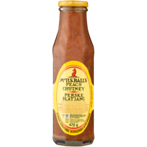 MRS BALLS CHUTNEY PEACH 8X470G