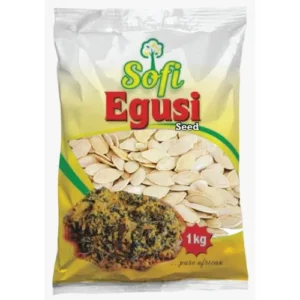 Egusi measured in wrap