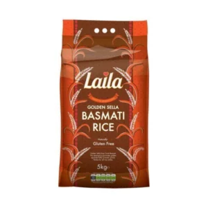 Laila Rice Golden Sella Basmati 5kg x 1