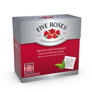 FIVE ROSES TEA TAGLESS 6X26S