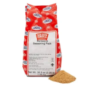 CROWN NATIONAL SIX GUN GRILL BBQ - 1KG