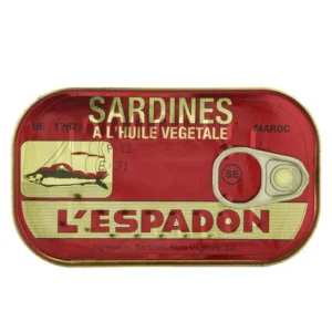 Lespadon Sardine Chilli/veg 125gx50