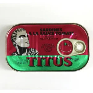Titus sardines in Tomato sauce125g x 48