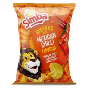 SIMBA POTATO CRISPS 125GX24 - MEXICAN CH