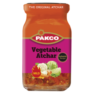 PACKO 6X380G - MILD VEG ATCHAR
